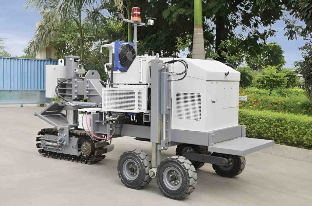 Concrete Kerb Laying Machine